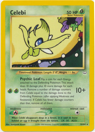 Celebi (16/64) [Neo Revelation Unlimited] | Black Swamp Games