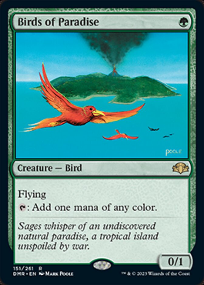 Birds of Paradise [Dominaria Remastered] | Black Swamp Games