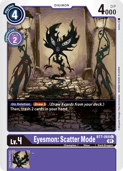 Eyesmon: Scatter Mode [BT7-069] [Next Adventure] | Black Swamp Games