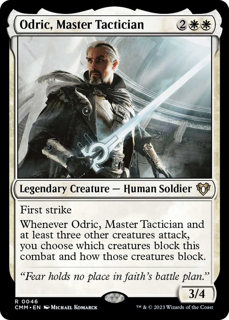 Odric, Master Tactician [Commander Masters] | Black Swamp Games