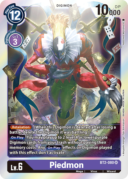 Piedmon [BT2-080] [Release Special Booster Ver.1.0] | Black Swamp Games