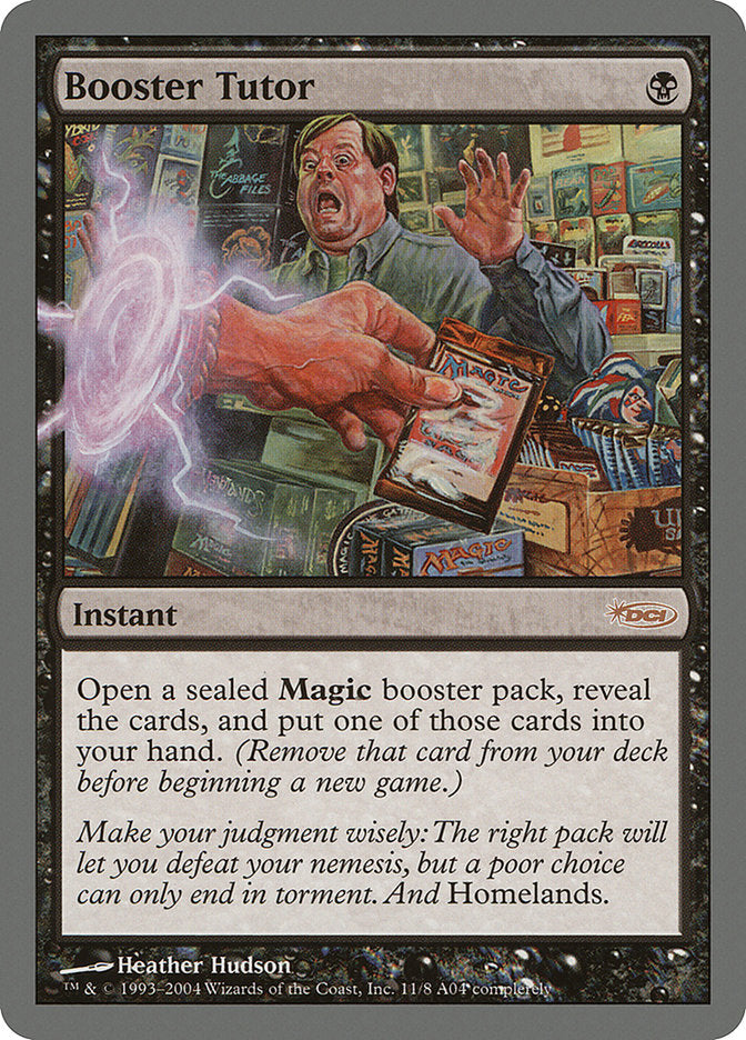 Booster Tutor [Arena League 2004] | Black Swamp Games