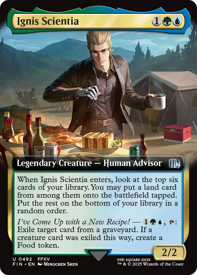 Ignis Scientia (Extended Art) [FINAL FANTASY] | Black Swamp Games