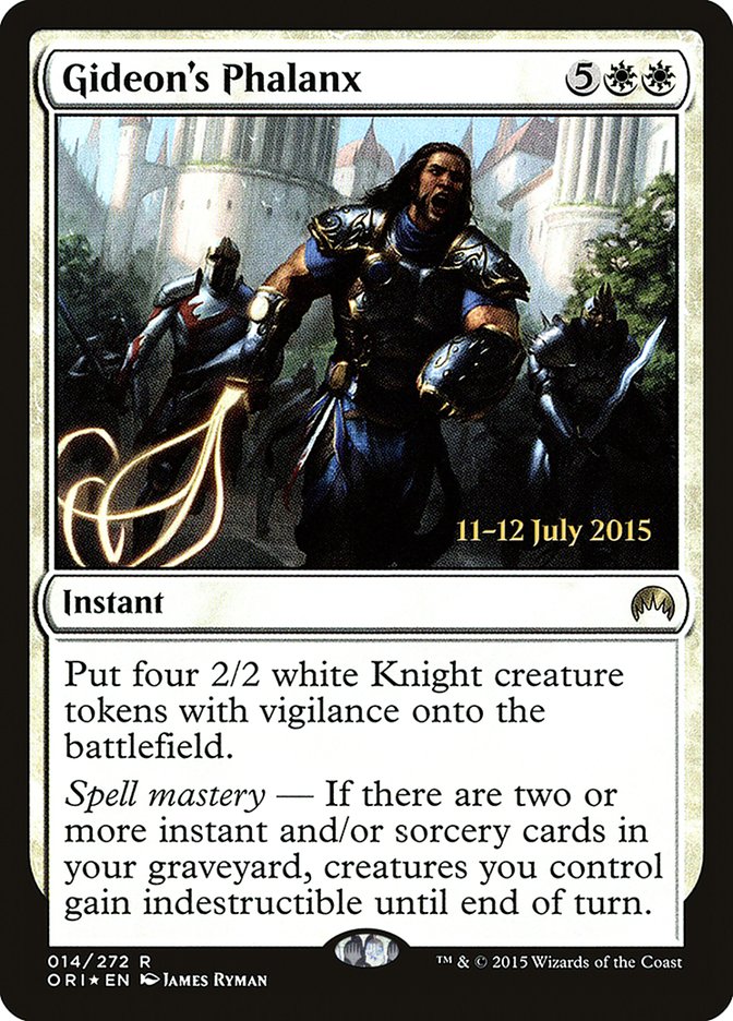 Gideon's Phalanx [Magic Origins Prerelease Promos] | Black Swamp Games