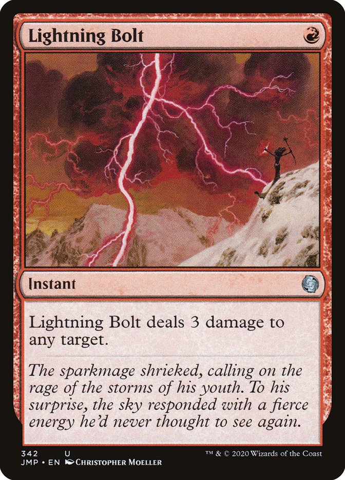 Lightning Bolt [Jumpstart] | Black Swamp Games