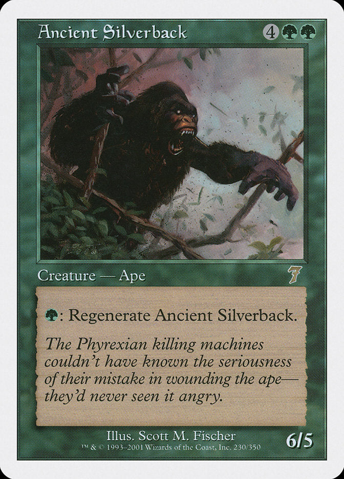 Ancient Silverback [Seventh Edition] | Black Swamp Games