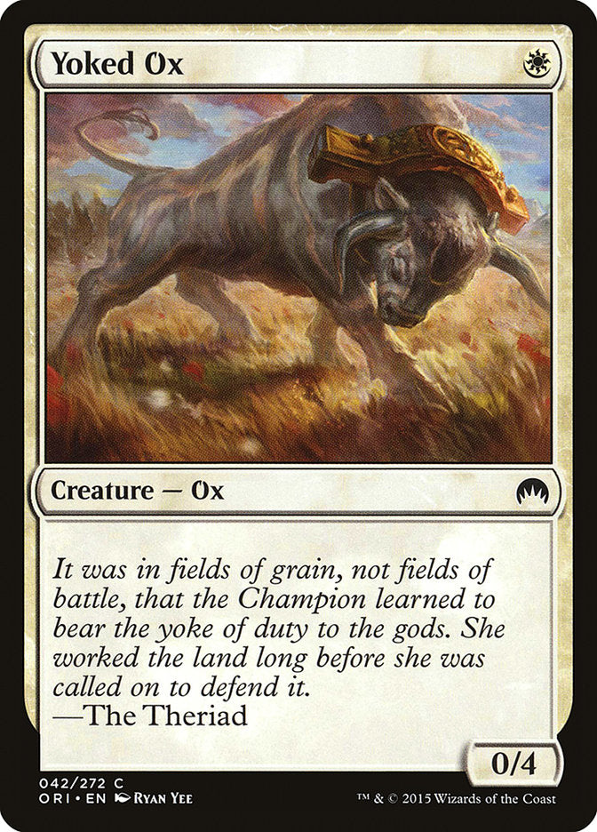 Yoked Ox [Magic Origins] | Black Swamp Games