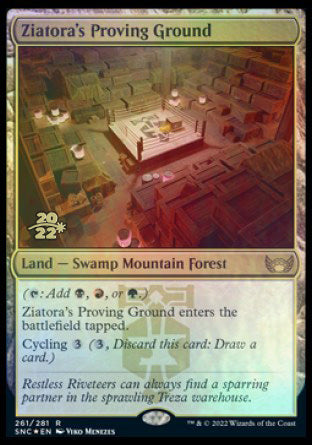 Ziatora's Proving Ground [Streets of New Capenna Prerelease Promos] | Black Swamp Games