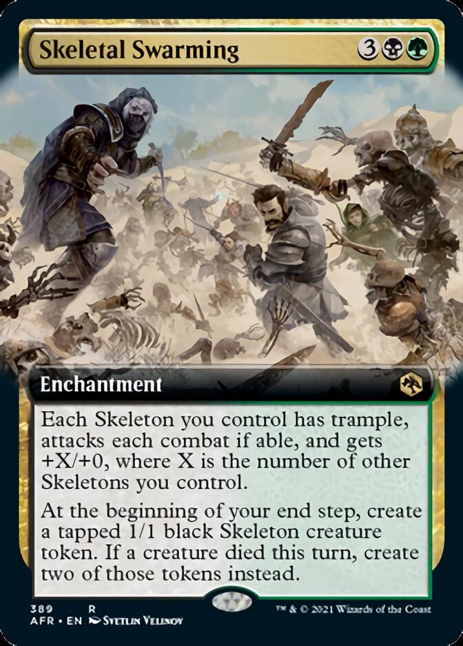 Skeletal Swarming (Extended Art) [Dungeons & Dragons: Adventures in the Forgotten Realms] | Black Swamp Games