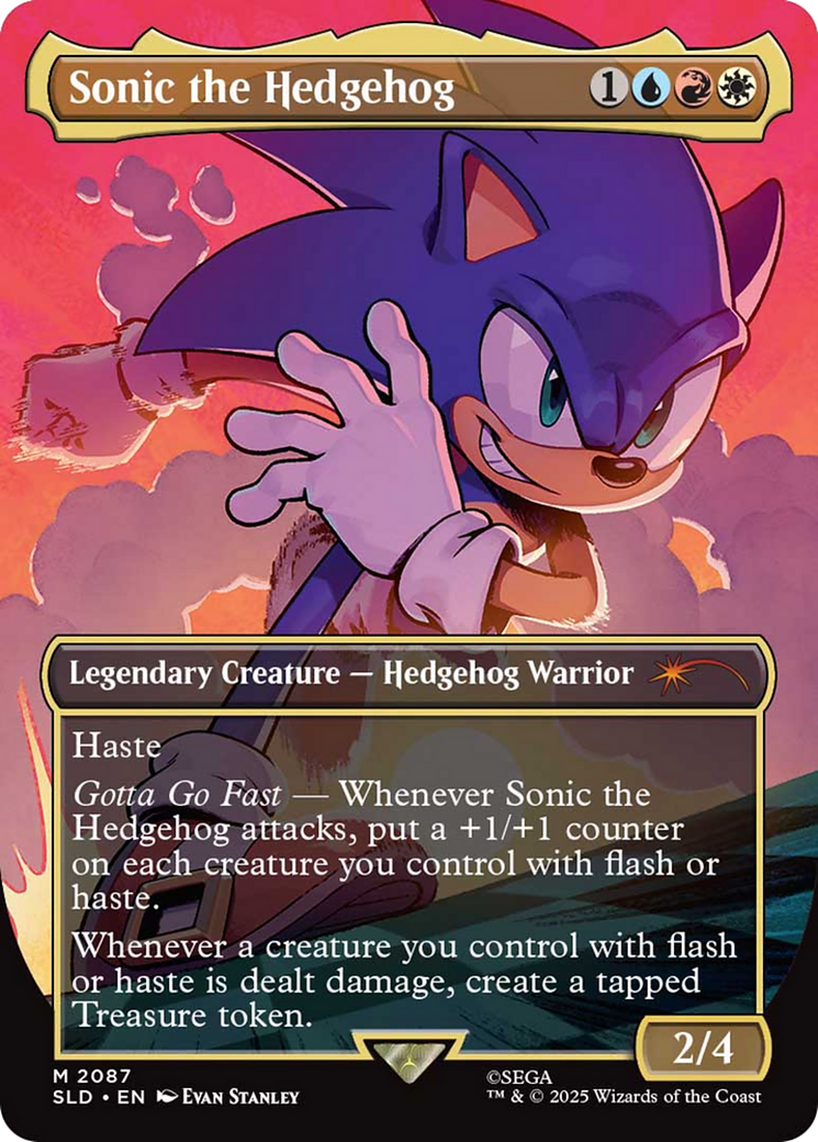 Sonic the Hedgehog [Secret Lair Drop Series] | Black Swamp Games