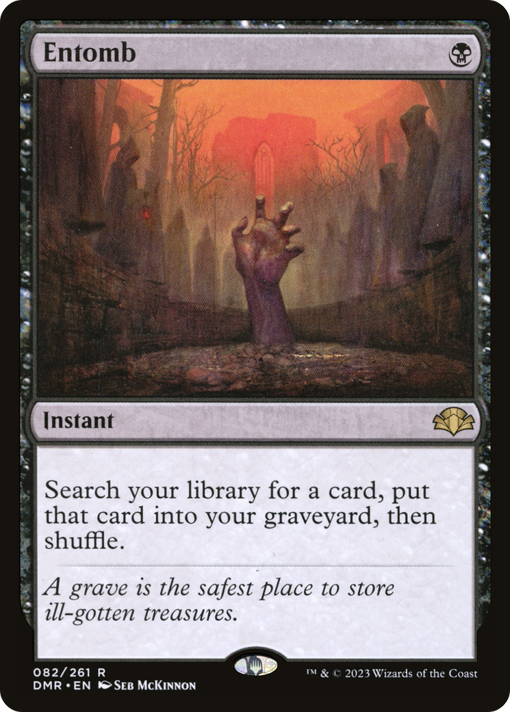 Entomb [Dominaria Remastered] | Black Swamp Games