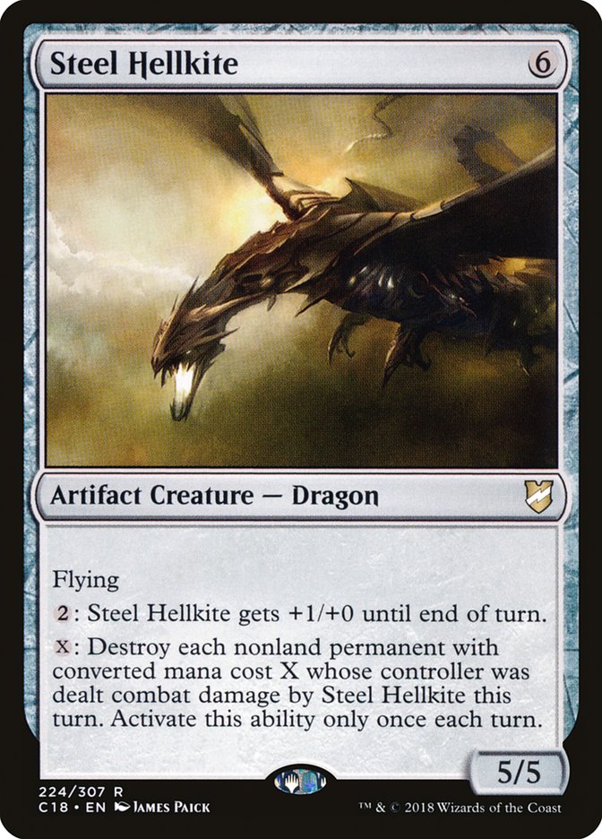 Steel Hellkite [Commander 2018] | Black Swamp Games