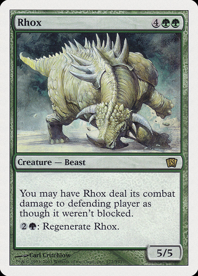 Rhox [Eighth Edition] | Black Swamp Games
