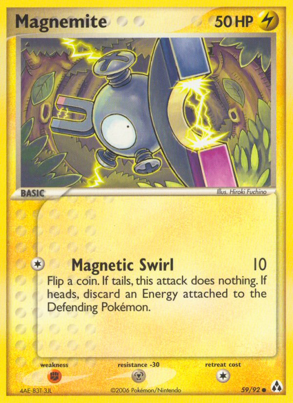Magnemite (59/92) [EX: Legend Maker] | Black Swamp Games