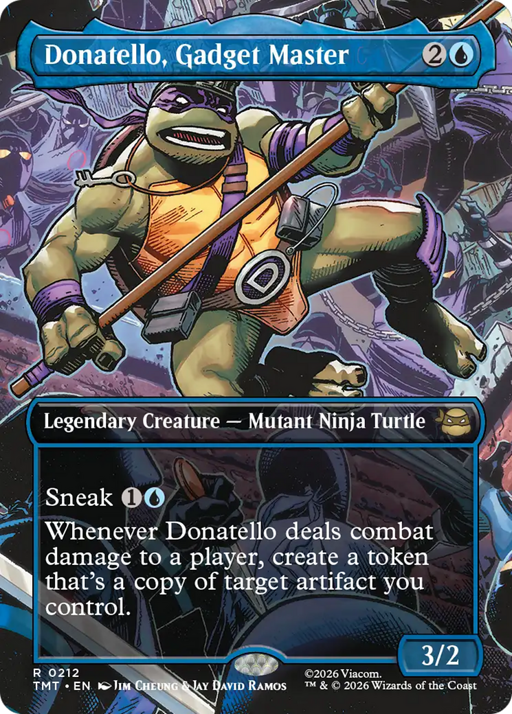 Donatello, Gadget Master (Borderless) [Teenage Mutant Ninja Turtles] | Black Swamp Games