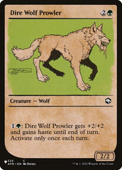 Dire Wolf Prowler (Showcase) [The List] | Black Swamp Games