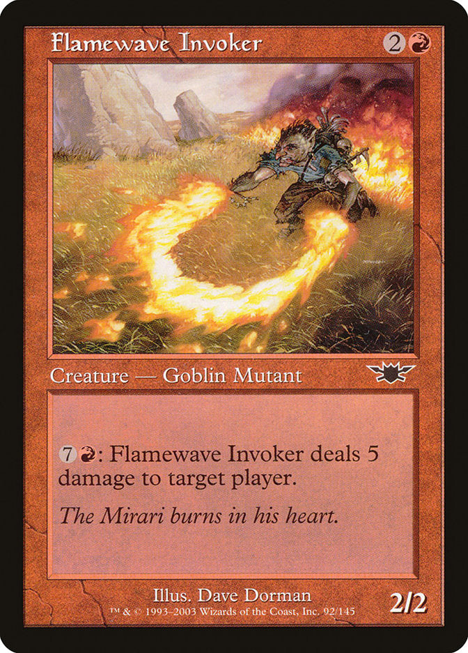 Flamewave Invoker [Legions] | Black Swamp Games