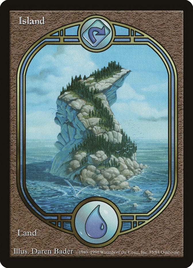 Island (85) [Unglued] | Black Swamp Games