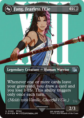 Fang, Fearless l'Cie (Borderless) (Surge Foil) [FINAL FANTASY] | Black Swamp Games