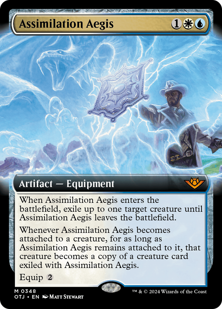 Assimilation Aegis (Extended Art) [Outlaws of Thunder Junction] | Black Swamp Games