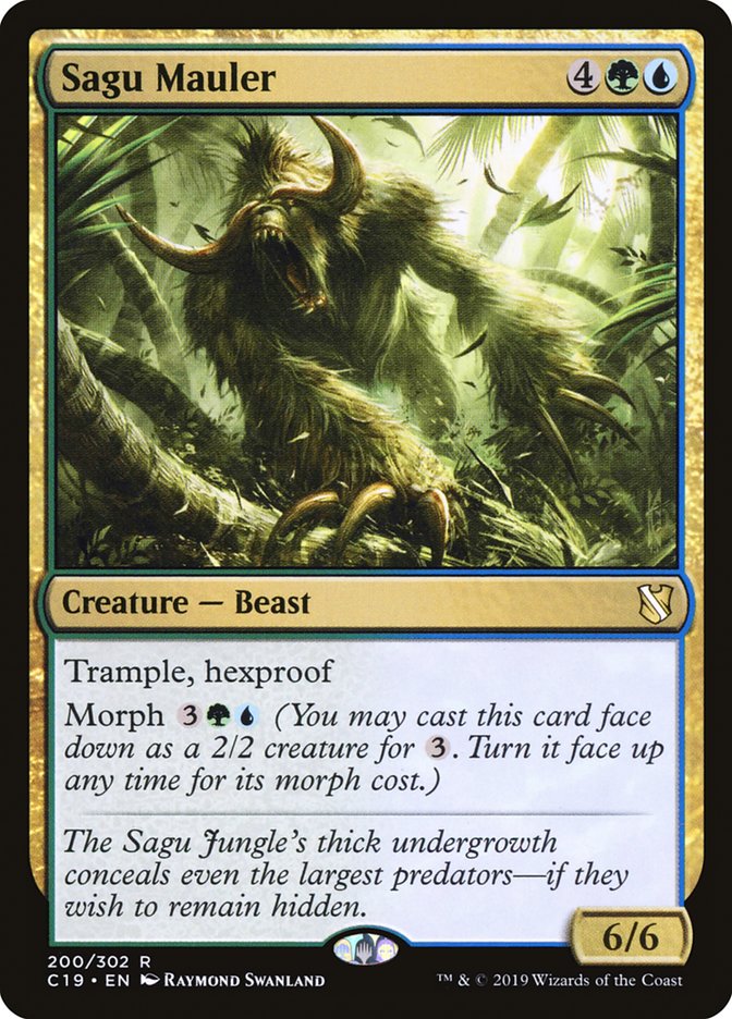Sagu Mauler [Commander 2019] | Black Swamp Games