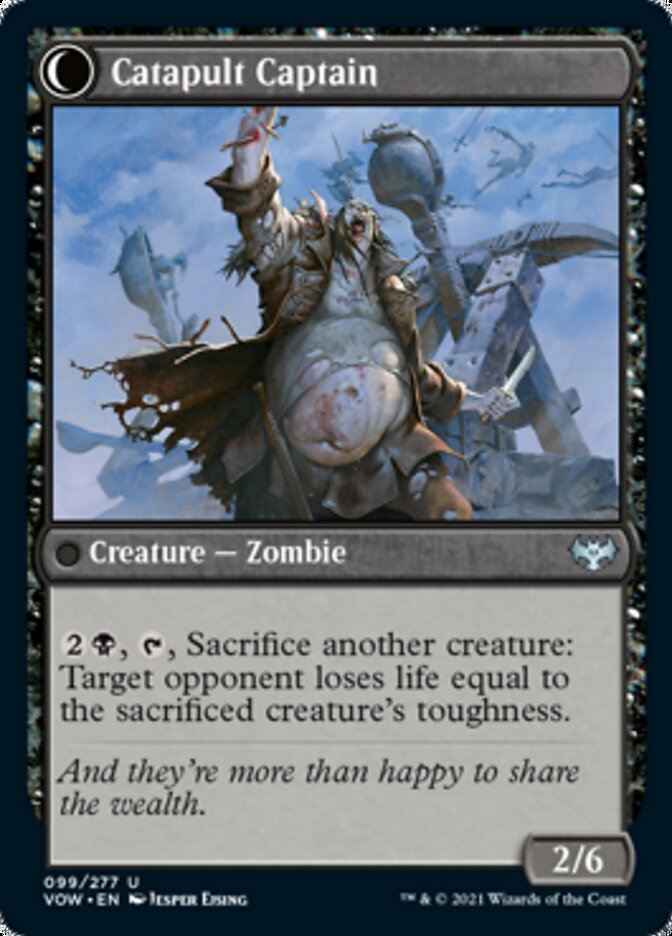 Catapult Fodder // Catapult Captain [Innistrad: Crimson Vow] | Black Swamp Games