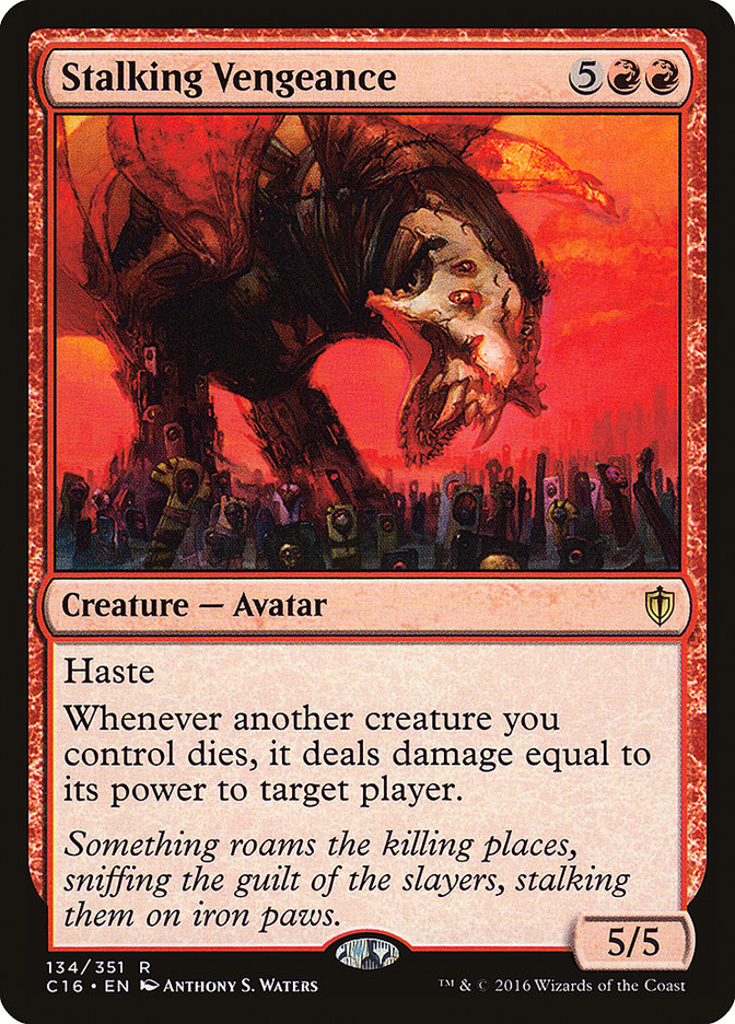 Stalking Vengeance [Commander 2016] | Black Swamp Games