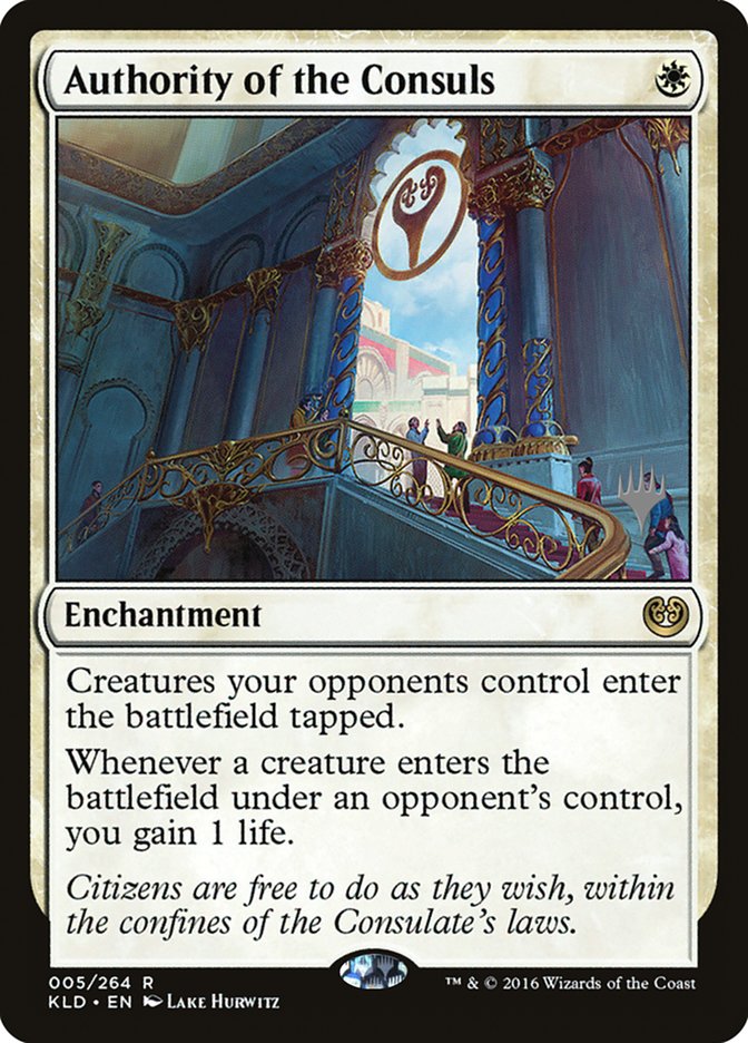 Authority of the Consuls (Promo Pack) [Kaladesh Promos] | Black Swamp Games