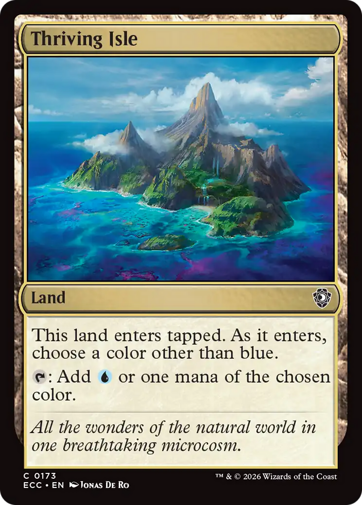 Thriving Isle [Lorwyn Eclipsed Commander] | Black Swamp Games