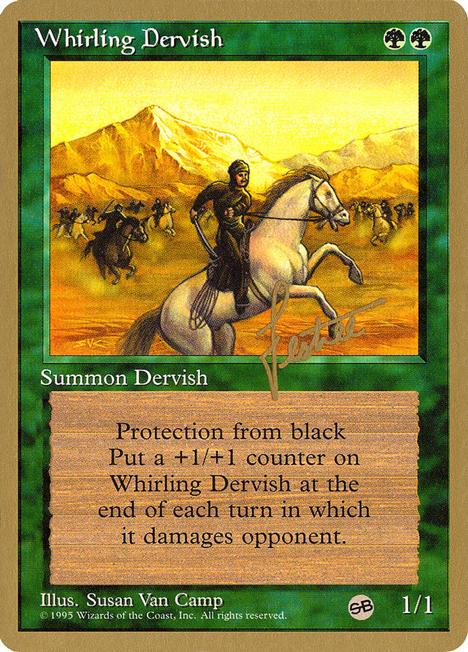Whirling Dervish (Bertrand Lestree) (SB) [Pro Tour Collector Set] | Black Swamp Games