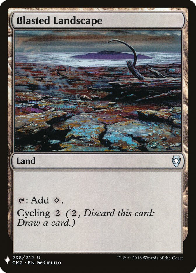 Blasted Landscape [Mystery Booster] | Black Swamp Games