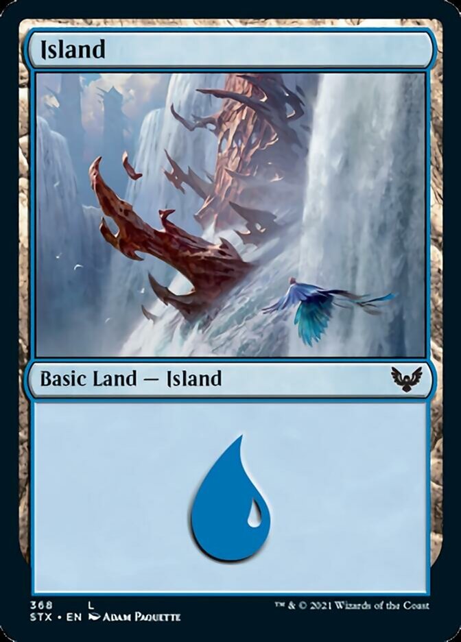 Island (368) [Strixhaven: School of Mages] | Black Swamp Games