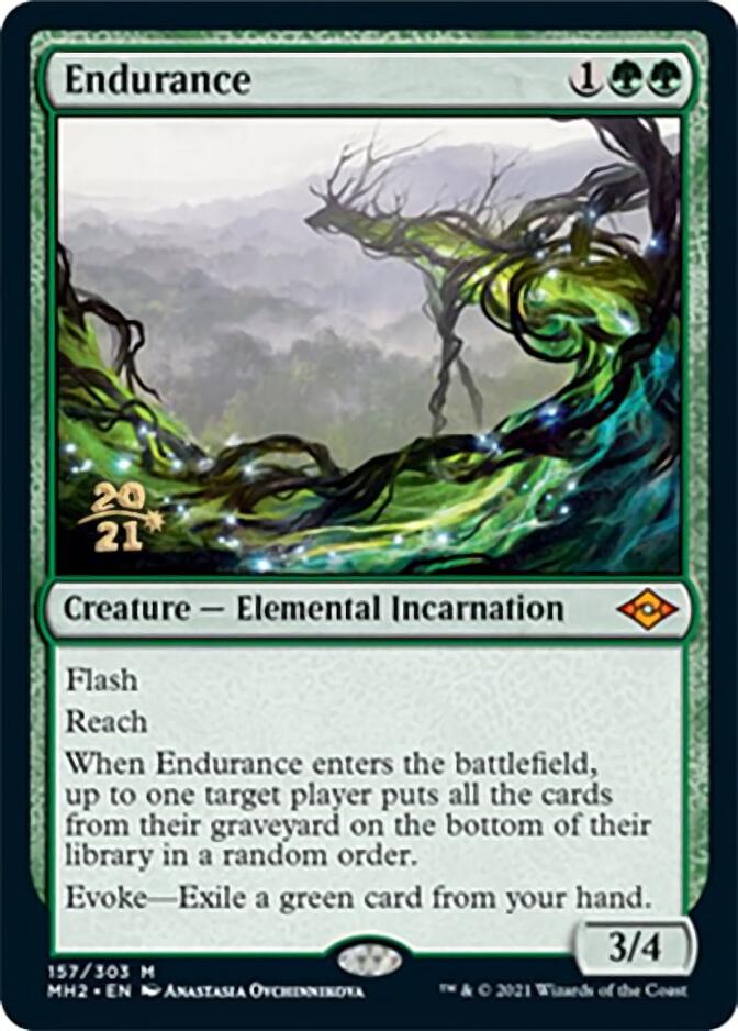 Endurance [Modern Horizons 2 Prerelease Promos] | Black Swamp Games