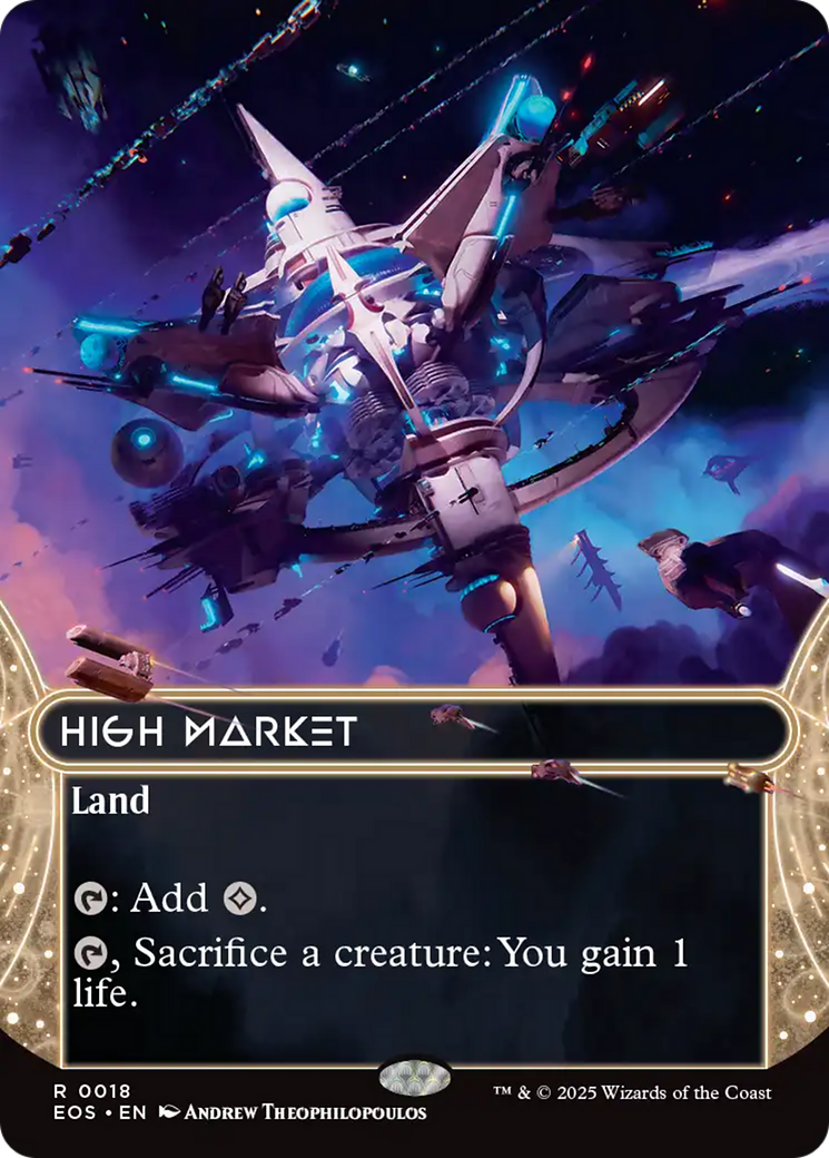 High Market (0018) (Borderless) [Edge of Eternities: Stellar Sights] | Black Swamp Games