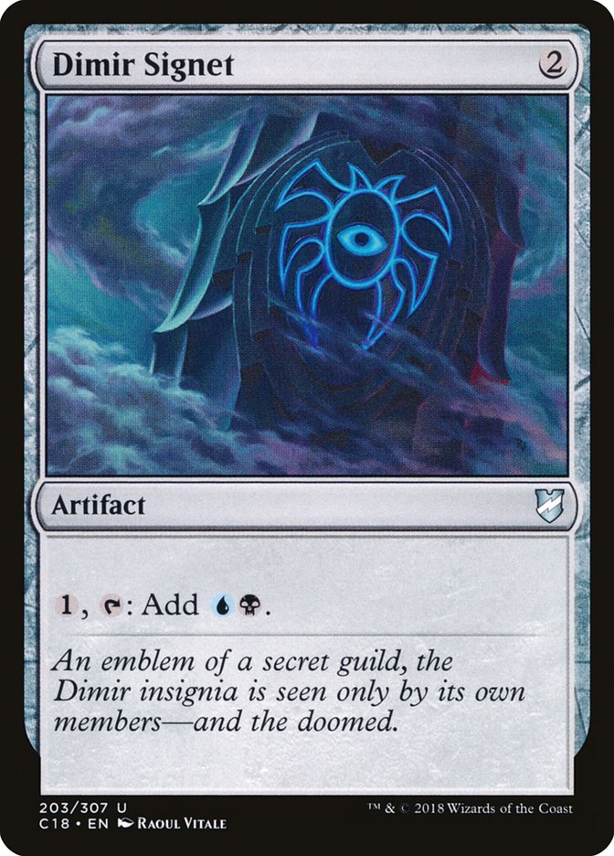 Dimir Signet [Commander 2018] | Black Swamp Games