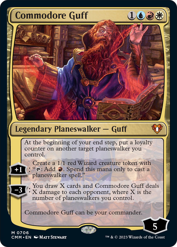 Commodore Guff [Commander Masters] | Black Swamp Games