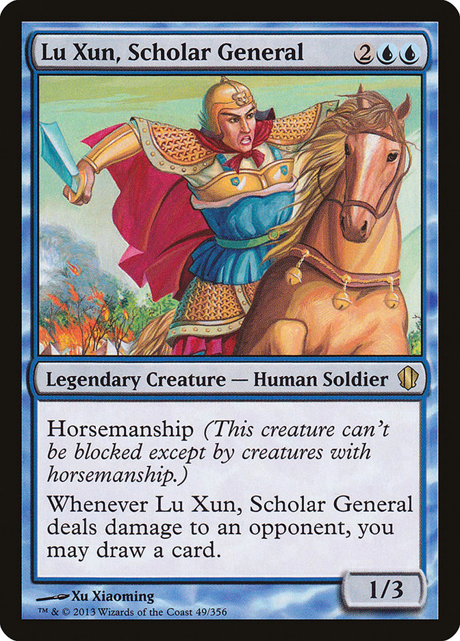 Lu Xun, Scholar General [Commander 2013] | Black Swamp Games