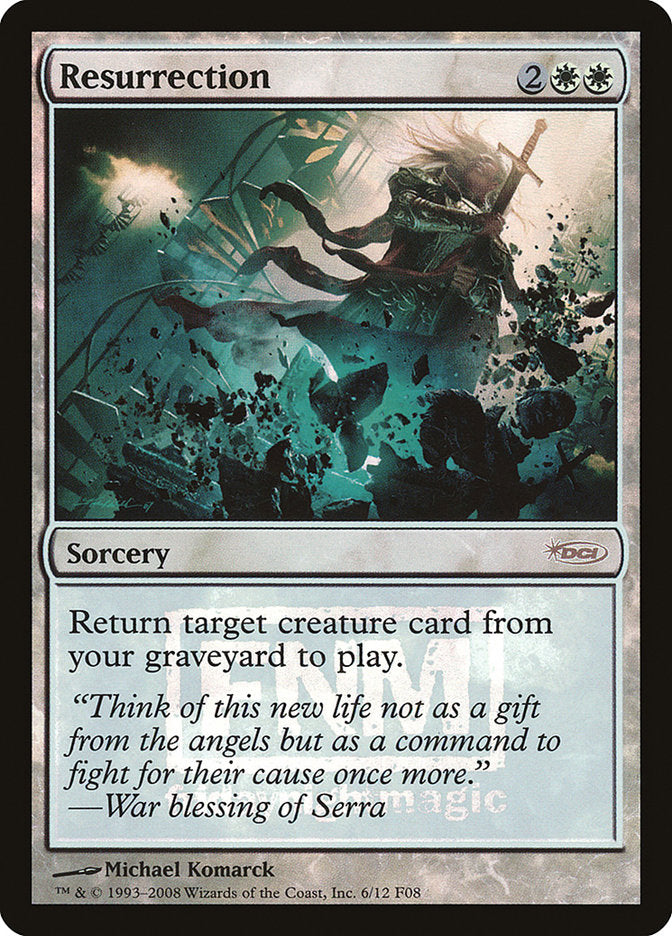 Resurrection [Friday Night Magic 2008] | Black Swamp Games