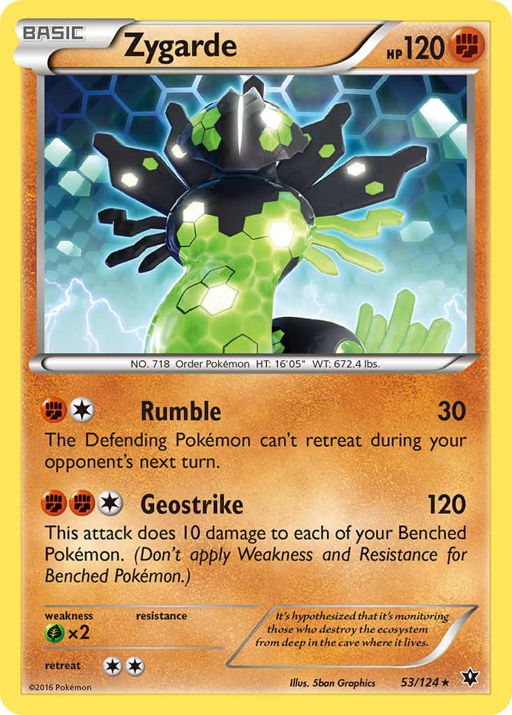 Zygarde (53/124) [XY: Fates Collide] | Black Swamp Games