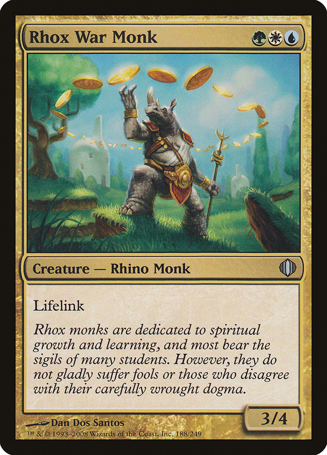 Rhox War Monk [Shards of Alara] | Black Swamp Games