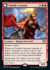 Volatile Arsonist // Dire-Strain Anarchist [Innistrad: Crimson Vow] | Black Swamp Games