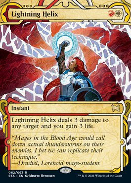 Lightning Helix (Foil Etched) [Strixhaven: Mystical Archive] | Black Swamp Games
