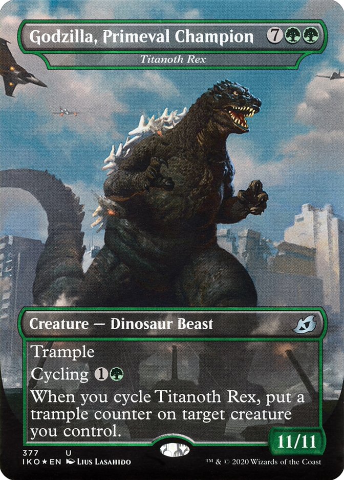 Titanoth Rex - Godzilla, Primeval Champion (Godzilla Series) [Ikoria: Lair of Behemoths] | Black Swamp Games