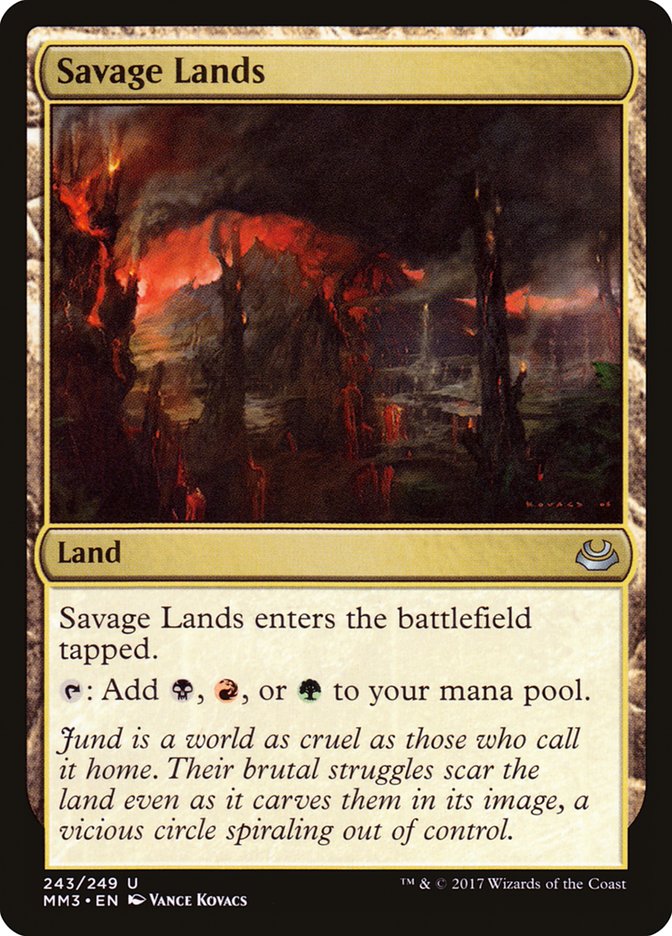 Savage Lands [Modern Masters 2017] | Black Swamp Games