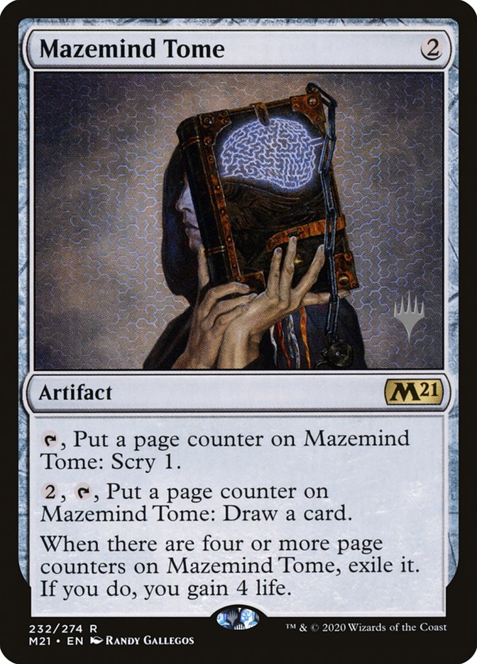 Mazemind Tome (Promo Pack) [Core Set 2021 Promos] | Black Swamp Games