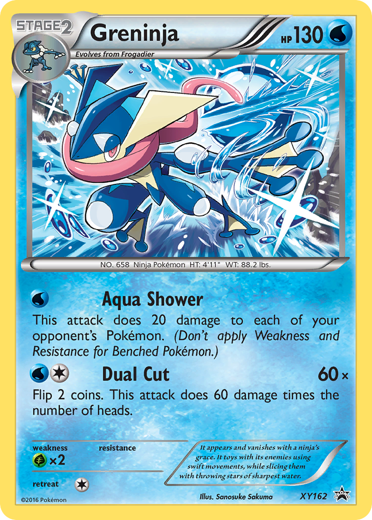 Greninja (XY162) [XY: Black Star Promos] | Black Swamp Games