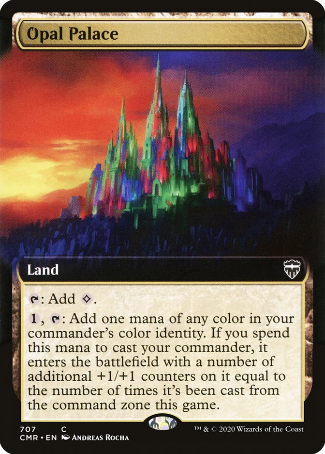 Opal Palace (Extended Art) [Commander Legends] | Black Swamp Games