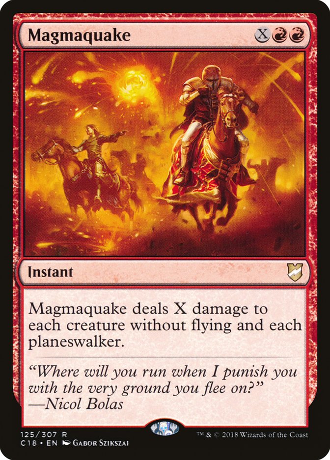 Magmaquake [Commander 2018] | Black Swamp Games