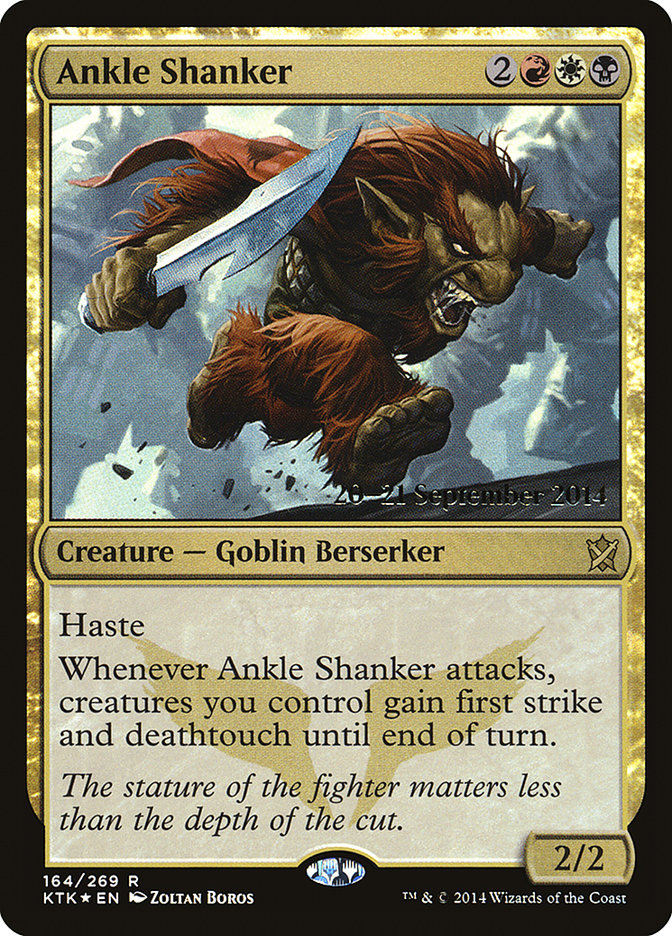 Ankle Shanker [Khans of Tarkir Prerelease Promos] | Black Swamp Games