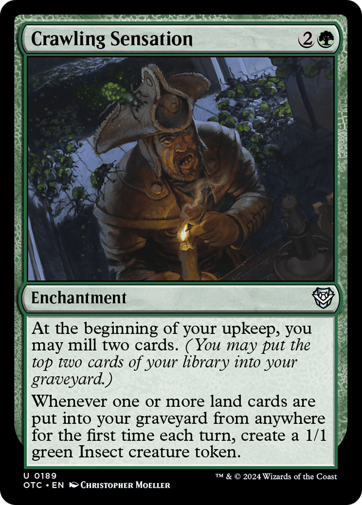 Crawling Sensation [Outlaws of Thunder Junction Commander] | Black Swamp Games